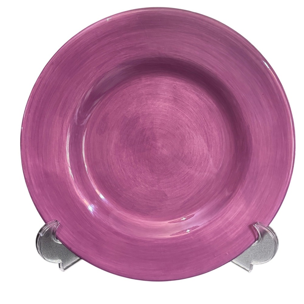 Tabletops Gallery Corsica Dinner Plate Hand-Painted Hand-Crafted‎ Artisanal